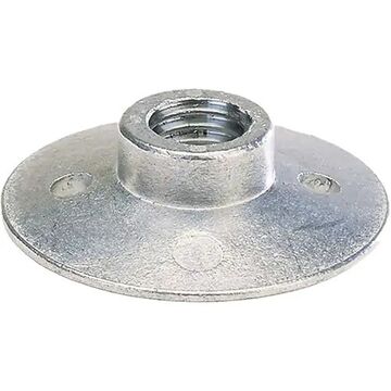 Clamp Nut, Metal, 11 in Backing Pad