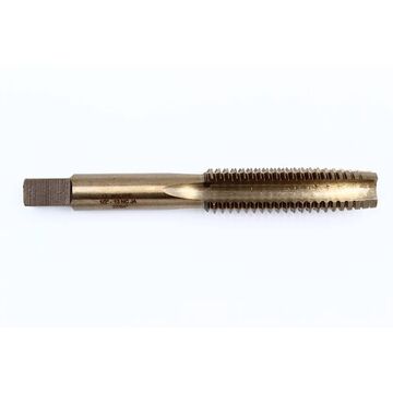 Tap, Right Hand, 1/4 In-20 Unc, Taper, Plug, Bottom, High Speed Steel
