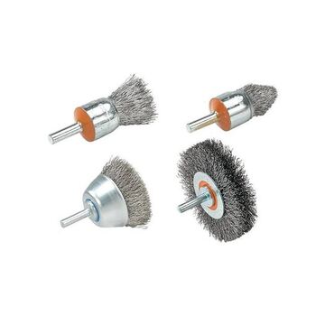 5in 5/8-11 Crimped Wire Cup Brush Stainless Steel