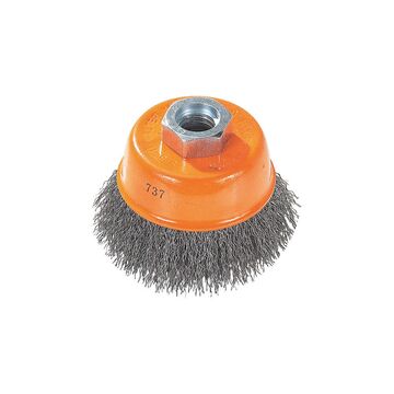 3inxm10x1.25 Wire Cup Brush