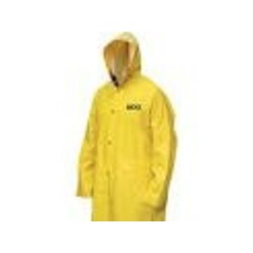 Rain Coat, Yellow, Pvc/polyester