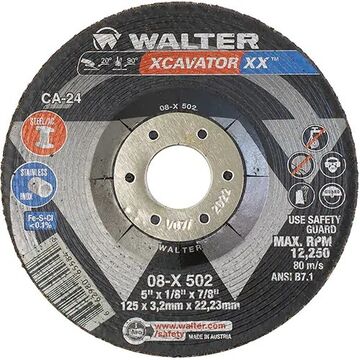 Grinding Wheel Xcavator Xx Ceramic 5in X 1/8in X 7/8in T27