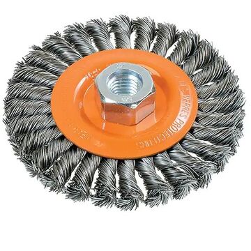 Walter 4-1/2x3/8x5/8-11 Wire Wheel Brush