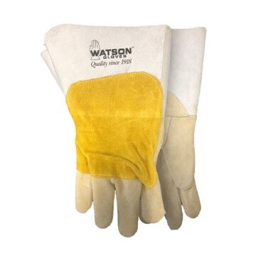 Mad Cow Welding Gloves, Natural, Leather