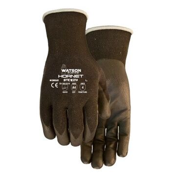 Gloves Seamless Knit Cut Resistant Sleeve, Nylon Palm, Hppe Knit
