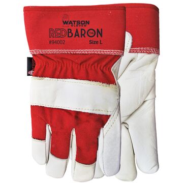 Gloves Red Baron, Leather