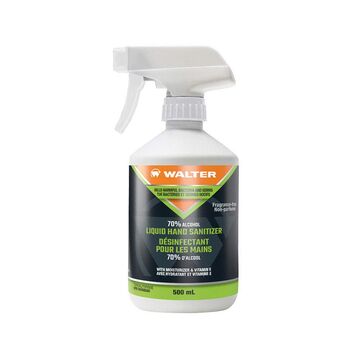 Can Liquid Hand Sanitizer Fragrance Free 70 Percent Alcohol 500ml