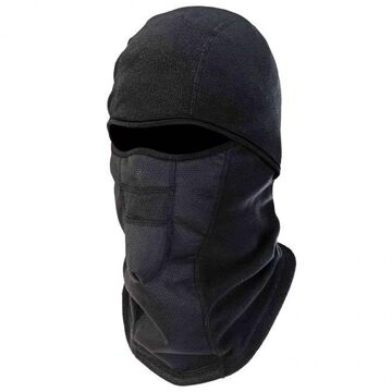 Face Mask Hinged Balaclava, Fabric, Black, For Those Who Work In Construction, Freight/Baggage, Drilling/Mining