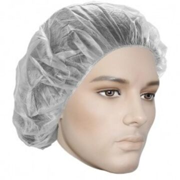 Bouffant Cap White 1000/cs