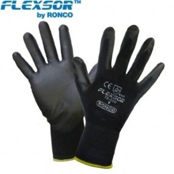 Flexsor Pu Palm Coated Nylon Glove
