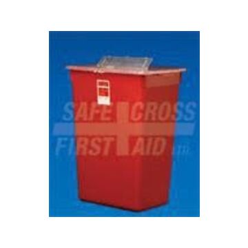 Sharps Container, 10 gal, For Convenient, Safe Disposal of Large and Bulky Items