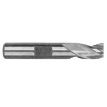 Ball End Mill Cutter, TiCN Coated FC3 Cobalt, 1/4 in x 1-3/4 in