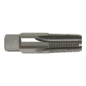 Taraud pour tuyau conique, acier rapide, 1/4 pouce-18 NPT x 2-7/16 pouce