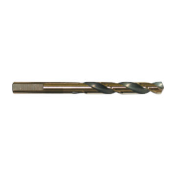 Mechanic Length Drill Bit, High Speed Steel, 3/8 in x 4-1/4 in, 135 deg