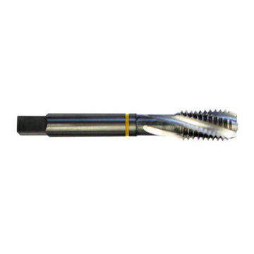 Robinet de tuyau d'application à flûte en spirale à anneau jaune, M3 X 0.5 X 48 mm