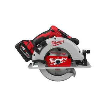 Circular Saw Cordless, 7-1/4 In, 18 Vdc, 1-7/8 In At 45 Deg, 2-1/2 In At 90 Deg Cutting Depth, Redlithium Xc 5.0