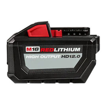 Battery Pack, Lithium-Ion, 12 Ah, 18 VDC