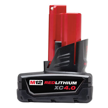 Battery Pack Extended Capacity, Lithium-ion, 4 Ah, 12 Vdc