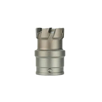 Cutter Quick-change, 1-3/16 In Dia, 1/2 In Dp Cutting, Steel Plate Carbide, Silver