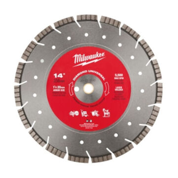 Universal Segmented Turbo Circular Saw Blade, 14 in