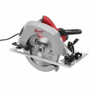 Corded Circular Saw, 10-1/4 in, 120 VAC, 2-3/4 in at 45 deg, 3-13/16 in at 90 deg Cutting Depth