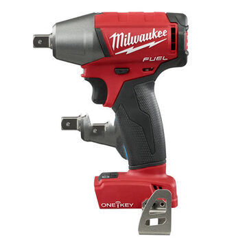 Compact Impact Wrench, Lithium-Ion, Glass Filled Nylon, 0 to 2500 rpm, 1/2 x 9.17 in, 220 ft-lb