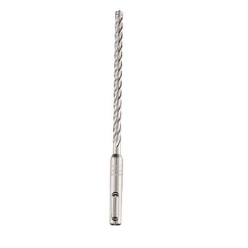 Rotary Hammer, 4-Cutter Drill Bit, Carbide, 3/16 in x 6 in