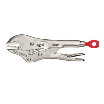 Locking Plier, Forged Alloy Steel Handle, Chrome, Forged Alloy Steel, 7 in