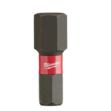 Bit Impact Insert, 8 Mm Point, 1 In, Hex, Custom Alloy 76 Steel