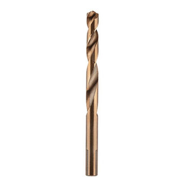 Jobber Drill Bit, Cobalt, 10 mm x 5.2 in, 135 deg