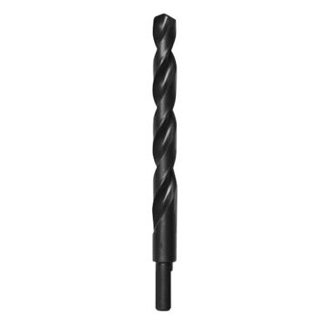 Jobber Drill Bit, High Speed Steel, 11/32 in x 4-3/4 in, 135 deg