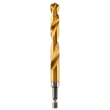 Bit Impact Drill, High Speed Steel, 27/64 In X 4-7/8 In