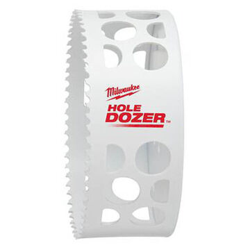 Durable Hole Saw, Cobalt, White, 4-5/8 in x 1.875 in