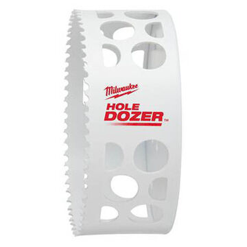 Hole Saw Durable, Cobalt, White, 4-5/8 In X 1.875 In