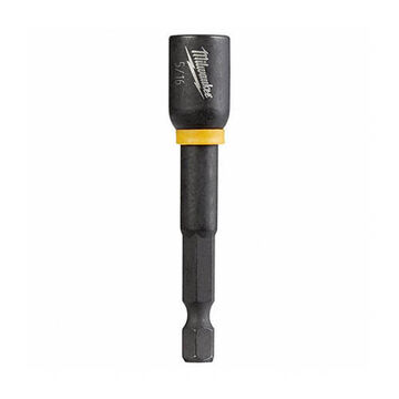 Magnetic Nut Driver, 2-9/16 in x 5/16 in, Black Phosphate