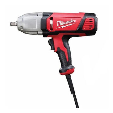 High Torque Impact Wrench, Lithium-Ion, Reinforced Nylon/Magnesium, 1800 rpm, 1/2 x 11-5/8 in, 300 ft-lb