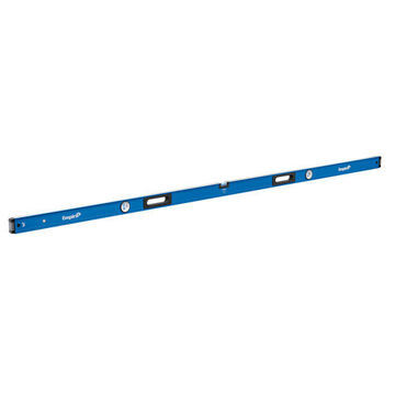 Level Box, Aluminum, 2-1/2 X 96 In, 1 Levels, 2 Plumbs