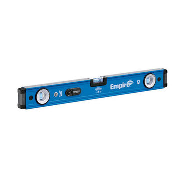 LED Magnetic Box Level, Aluminum, 2.75 x 24 in