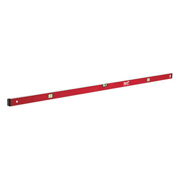 Box Level Compact, Metal/polymer, 1.03 X 72 In, 1 Levels, 2 Plumbs