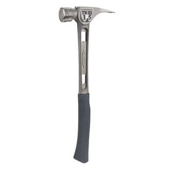 Claw Face Hammer, Gray/Black, Titanium, 15.875 in, 15 oz