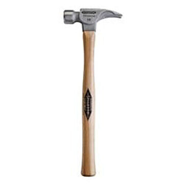 Lightweight Face Hammer, Tan/Titanium, Titanium Head, 18 in, 16 oz