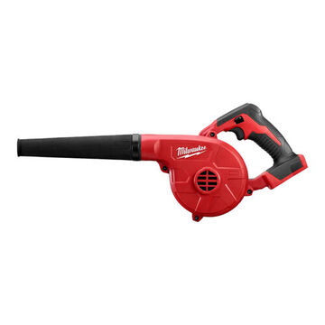 Lock-on Compact Blower, Cordless, 18 V, 160 mph, 100 cfm, 5-1/2 in X 20-1/2 in