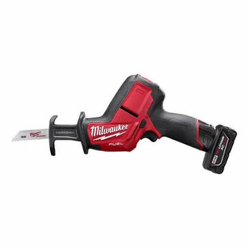 Cordless Reciprocating Saw Kit, Lithium-Ion, Metal/Plastic, 13-1/4 in