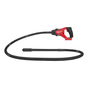 Vibrator Concrete Pencil, Reinforced Nylon, 18 Vdc, Cordless, 4 In X 8 Ft X 1 In