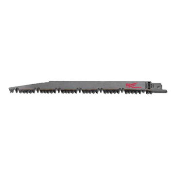 Blade Tapered Back Reciprocating Saw, Bi-metal Tip, 9 In X 3/4 In X 0.05 In
