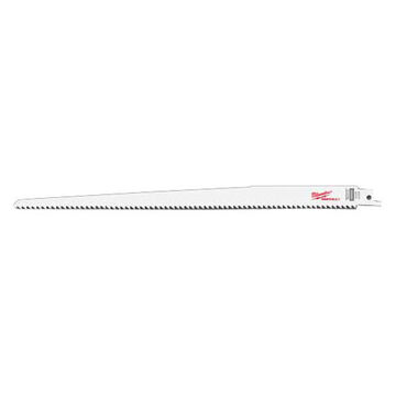 Blade Reciprocating Saw, Bi-metal Tip, 12 In X 3/4 In X 0.05 In