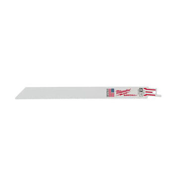 Double Duty Reciprocating Saw Blade, Bi-Metal Tip, 12 in x 3/4 in x 0.035 in