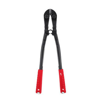 Adjustable Bolt Cutter, Forged Steel, Black, Red, 3/8 in