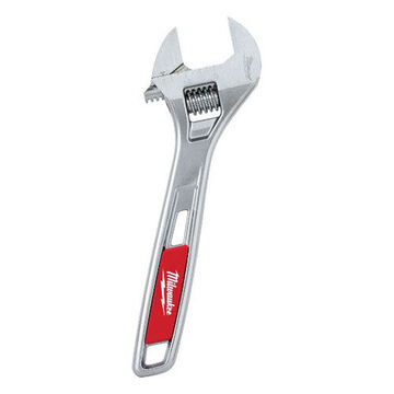 Adjustable Wrench, 15/16 in x 9.21 in, Ergonomic, Chrome Alloy Steel