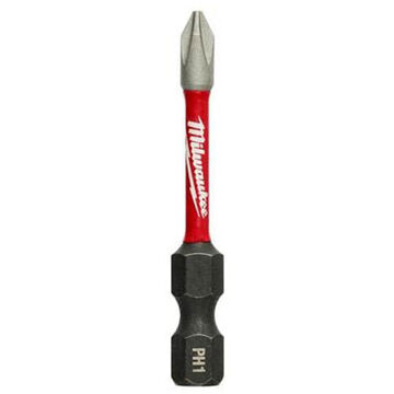 Bit Impact Phillips Power, Alloy Steel, No. 1 X 2 In